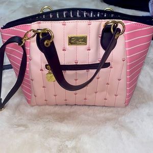 💗💗 Pink Hearts Betsey Johnson Purse